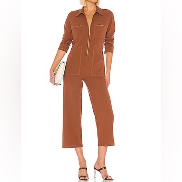 RACHEL PALLY Linen Canvas Shelby Jumpsuit in Masala
Medium - Picture 1 of 8